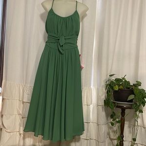 Green dress 14